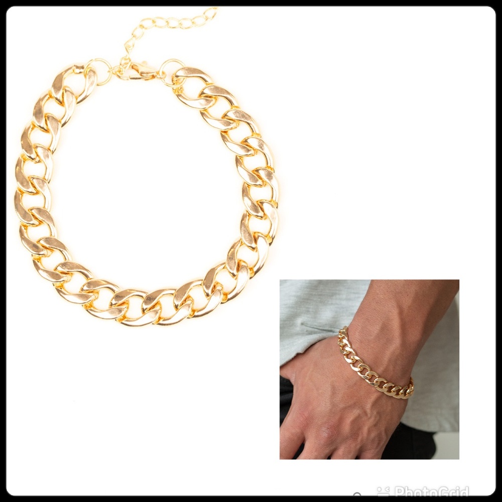 Mens Gold Bracelet
